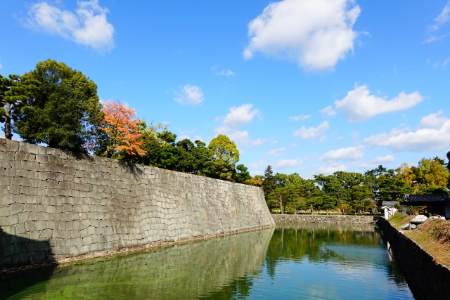 kyoto-nijo-castle-water-moat