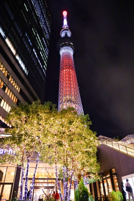 tokyo skytree night